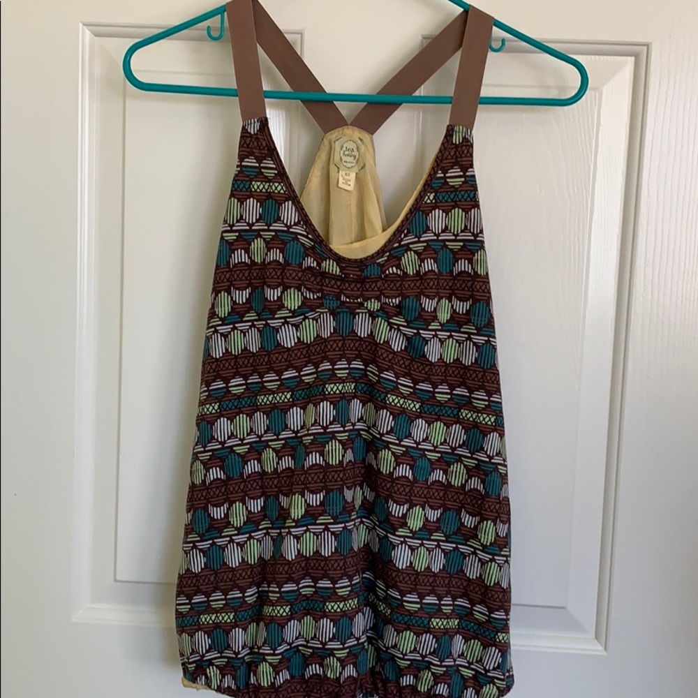 Anthropologie Printed Tank